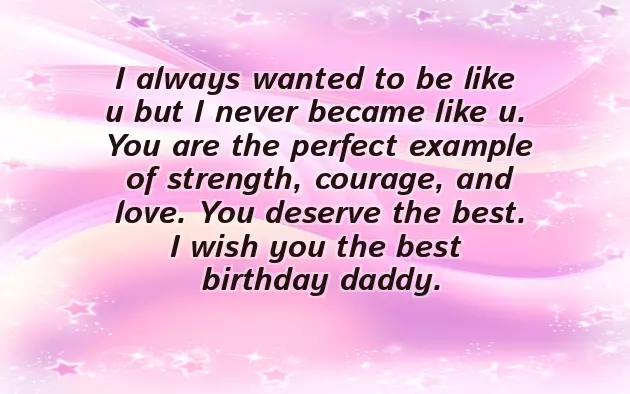 Wish To Father Birthday