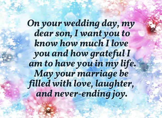 Wedding Wishes For Son And Daughter In Law Wedding Wishes For Son And Daughter In Law