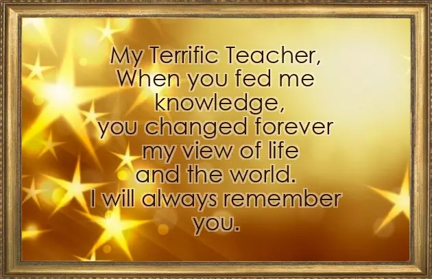 Poems For Primary School Teachers