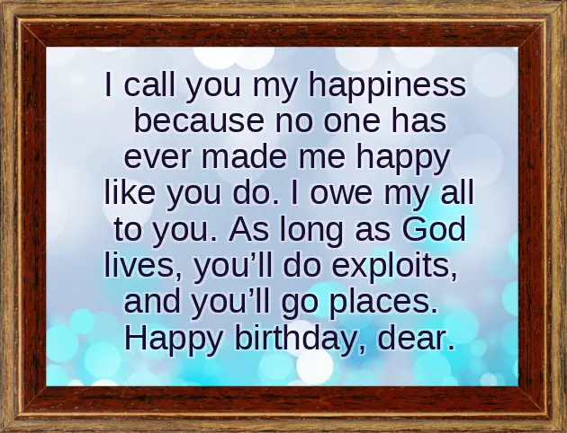 Birthday Wishes To Wife From Husband