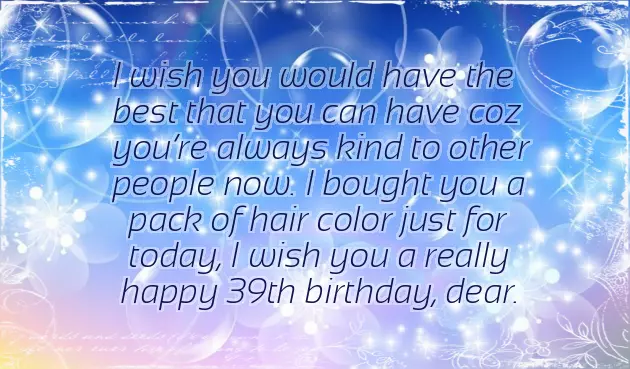 Happy 39Th Birthday Daughter