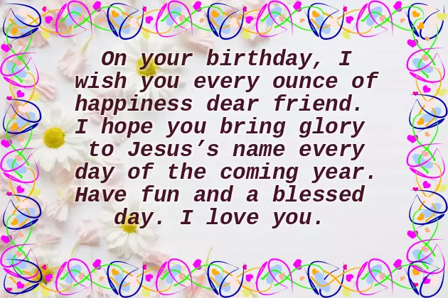 Happy Birthday Wishes For Brother From Bible