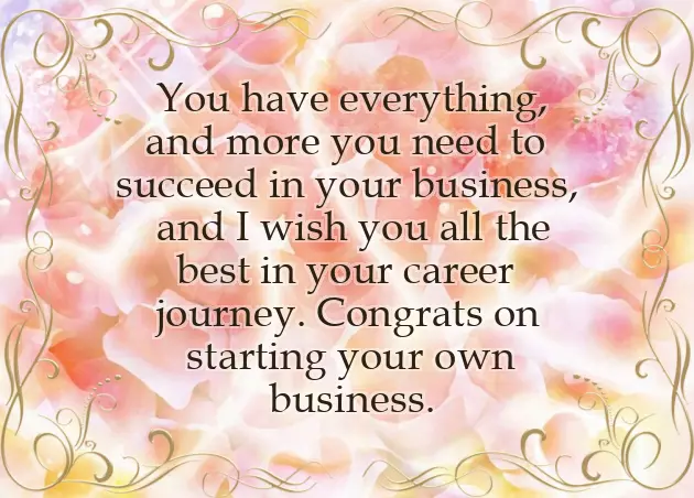 Congratulations For Business Opening