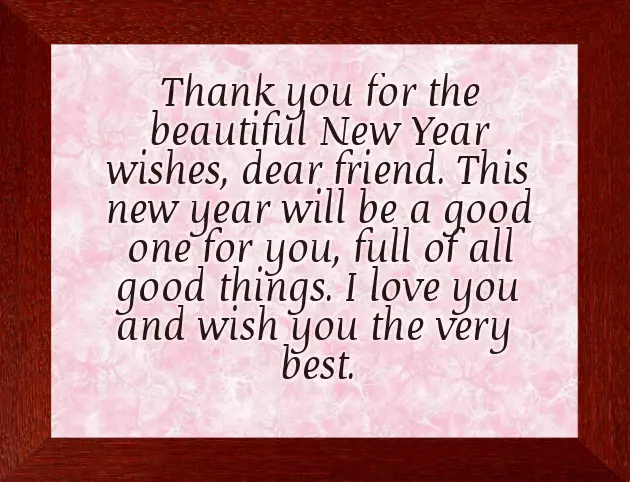 I Wish The Same To You And Your Family