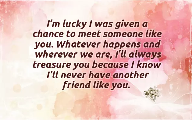 Sending You My Best Wishes