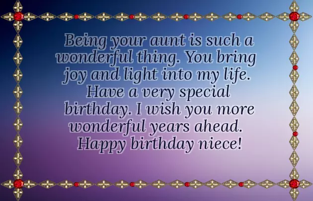 Happy Birthday Niece Blessing