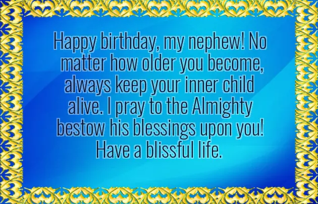 Happy 15 Birthday Nephew