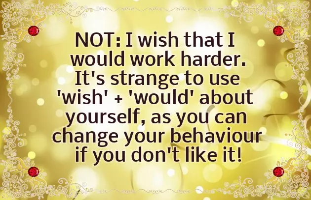 I Wish I Could Be Like Him