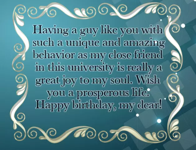 Happy Birthday Good Man