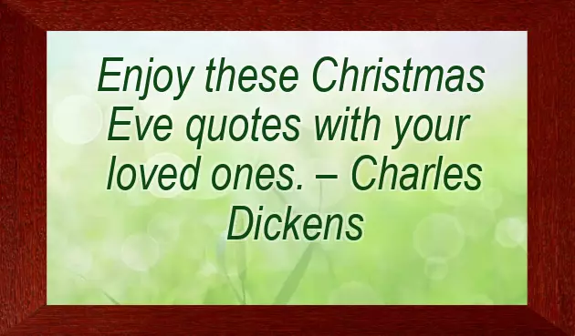 Christmas Eve Wishes