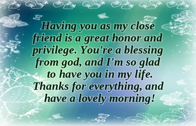 Morning Message Friend Morning Message Friend