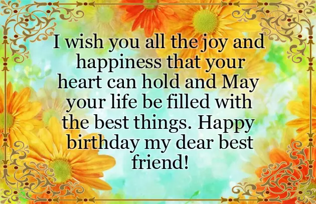 Happy Birthday For A Female Friend