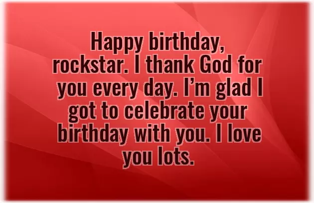 Birthday Wishes For Bae