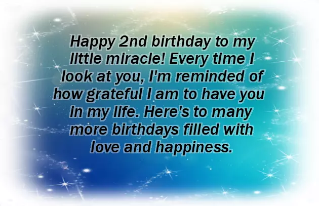 2Nd Year Birthday Wishes For My Son 2Nd Year Birthday Wishes For My Son