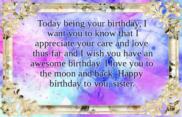 Birthday Greetings For Ate