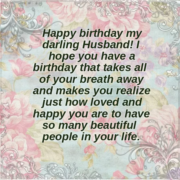 Wishes For My Husband On His Birthday