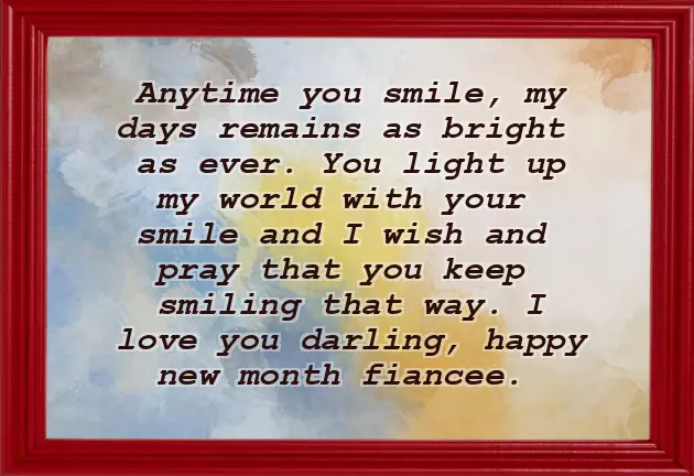 New Month Message For My Wife