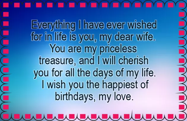 Birthday Sayings For Wife Birthday Sayings For Wife