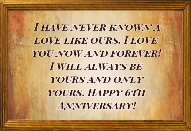 6Th Anniversary Wishes For Wife 6Th Anniversary Wishes For Wife