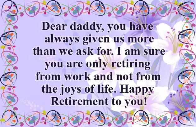 Retirement Wishes To Colleague