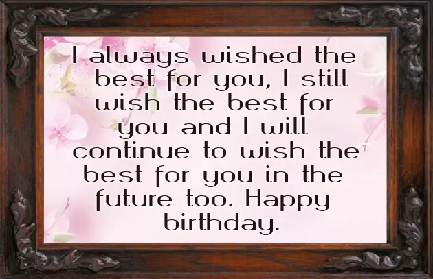 Birthday Wishes For My Ex Lover