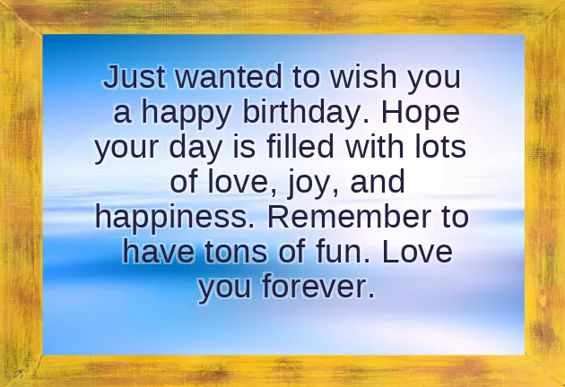 Excellent Birthday Wishes