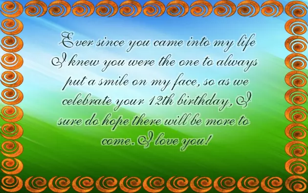 Birthday Wishes For Niece Turning 12