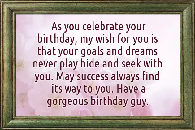 Happy Birthday Quotes For Men