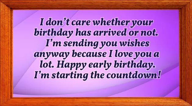 Birthday Countdown Quotes For Girlfriend