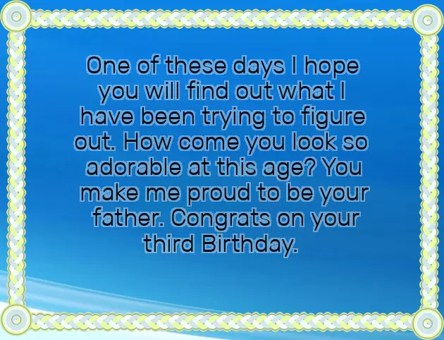 Happy 3Rd Birthday To My Son Quotes Happy 3Rd Birthday To My Son Quotes