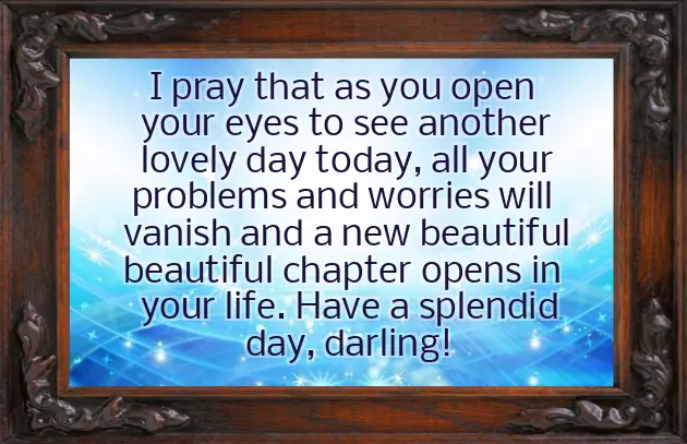 Prayerful Good Morning Message For Him