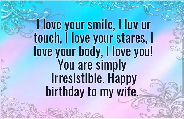 Wife Birthday Quotes In English