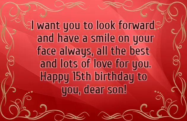 Birthday Wishes For 15 Year Old Nephew