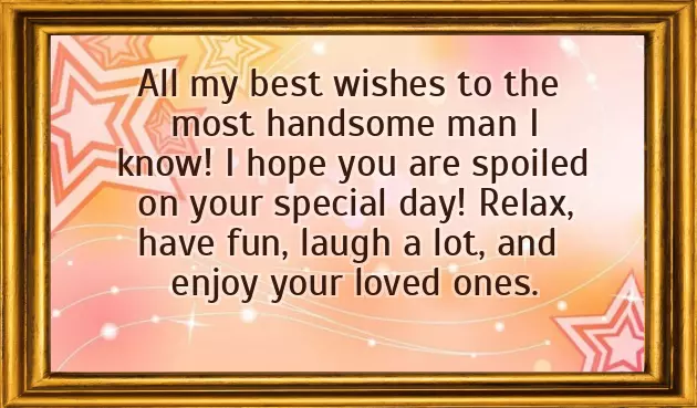 Happy Birthday To A Good Man