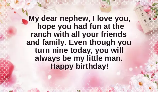 Happy Birthday Nephew Kid