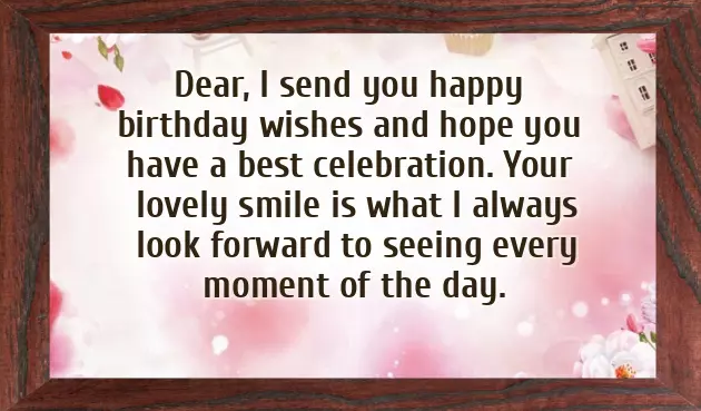 Flirty Happy Birthday Wishes For Her