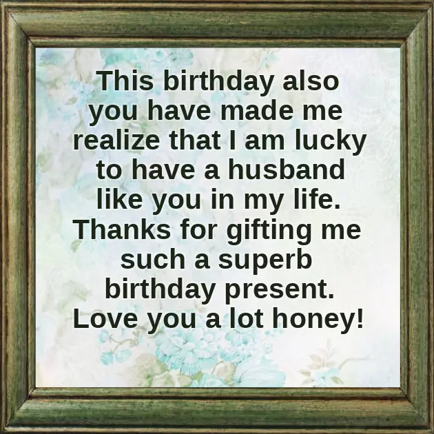 Funny Happy Birthday Wishes To Husband From Wife