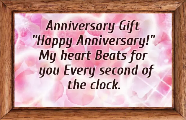 One Year Anniversary Gift Ideas