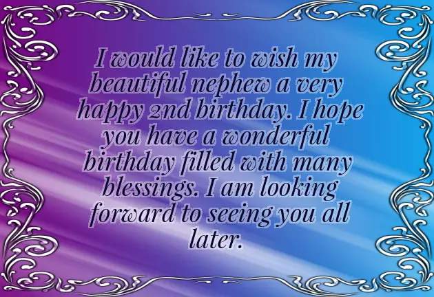 Happy Blessed Birthday To My Nephew