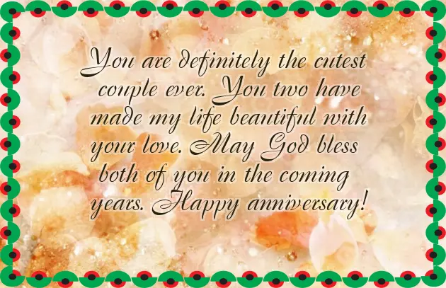 Anniversary Message For Mom And Dad