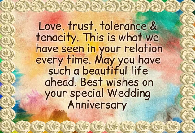 Marriage Anniversary Message