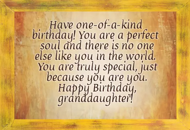Happy Birthday For A Granddaughter