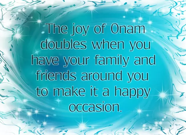 Good Morning Onam