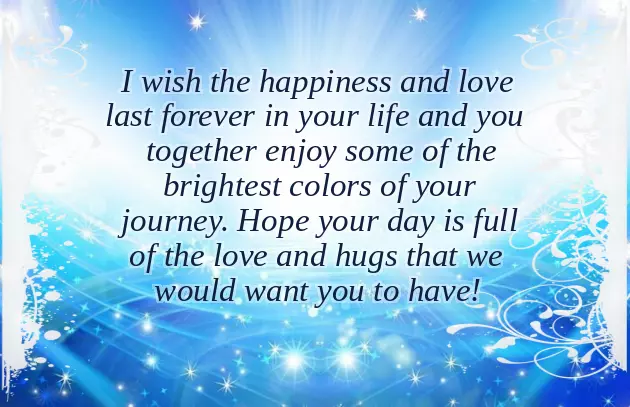 Simple Wedding Anniversary Wishes For Sister