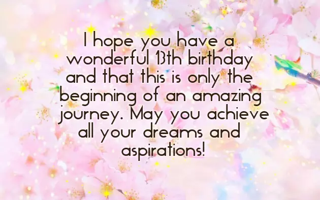 Birthday Quotes For 13 Year Old Daughter