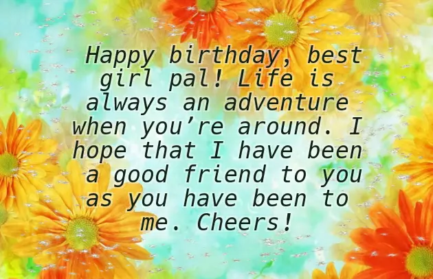 Best Wishes For Birthday Best Friend Girl