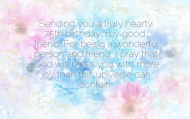 75Th Birthday Wishes For Aunt