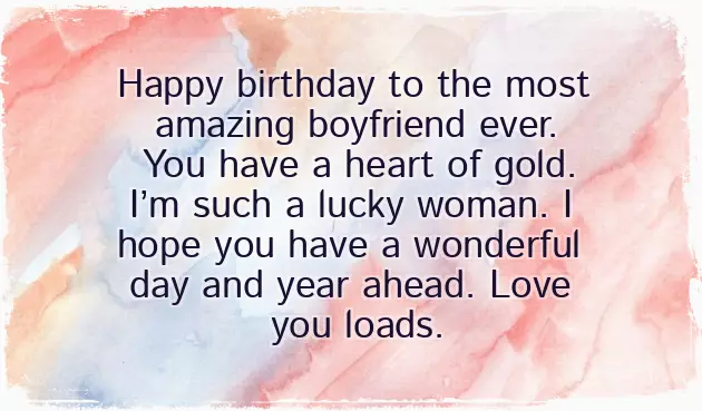 Cute And Funny Birthday Wishes For Boyfriend