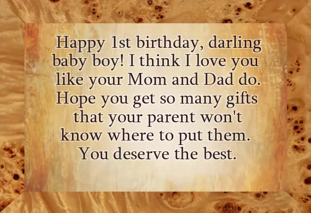 1 Year Baby Girl Birthday Wishes