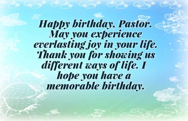 Birthday Wish For Your Pastor Birthday Wish For Your Pastor